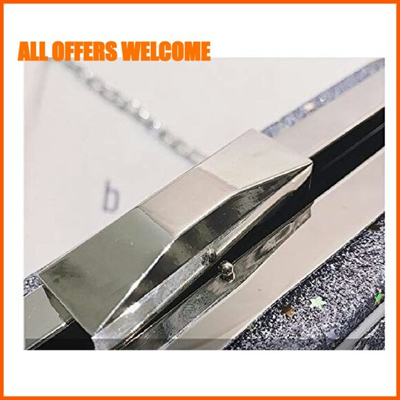 Soft PU Leather Crossbody Clutch Purse, Camera Bag Style, 6x4 Inches - Picture 6 of 7